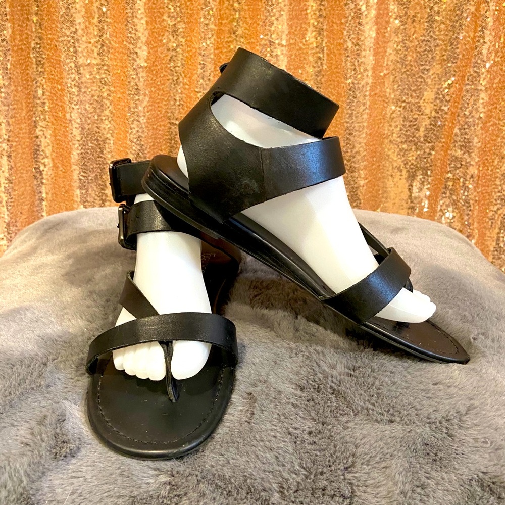 Franco Sarto Sandal Black Size 10